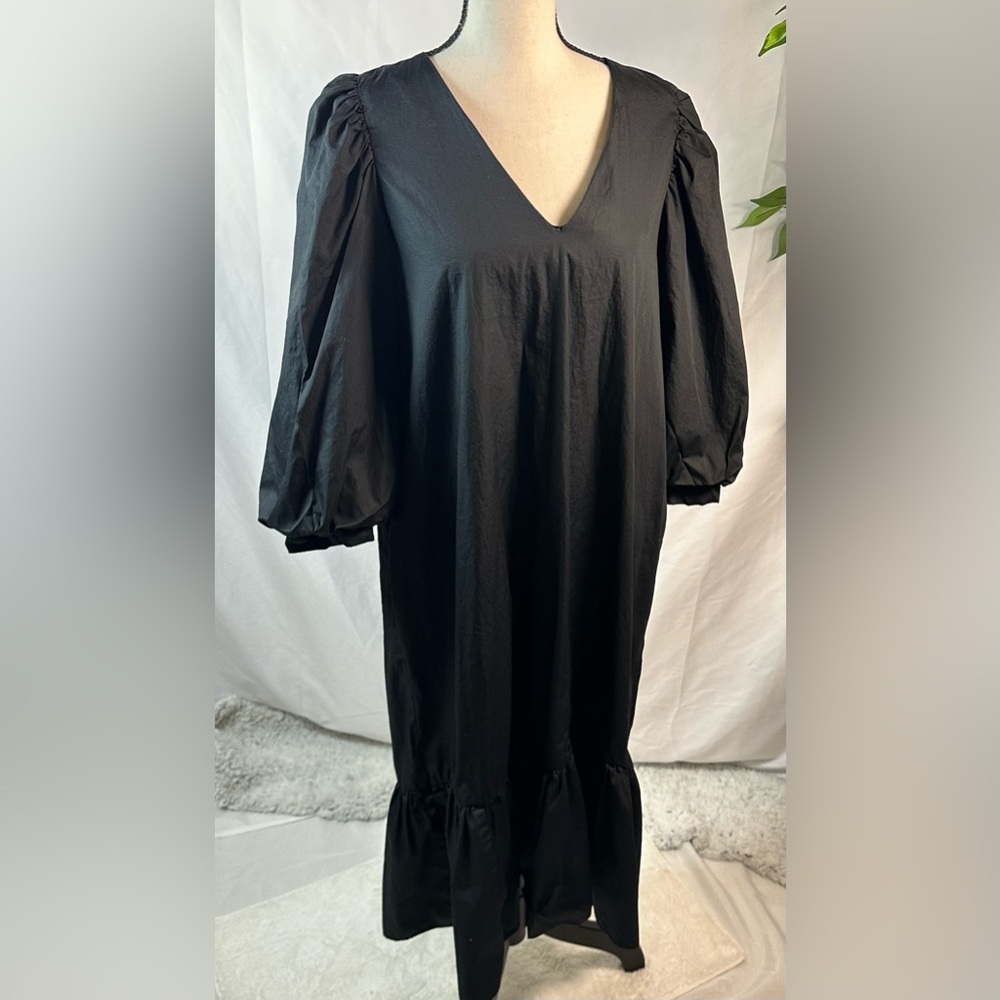 a new day Elegant Black Long Sleeve Dress - Picture 10 of 11